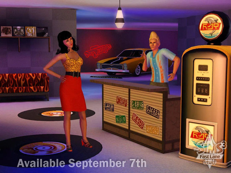 The Sims 3: Fast Lane Stuff - Expansion Pack - PC/Mac