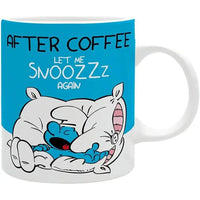 The Smurfs - Before & After Coffee Lazy Smurf Mug (Ceramic, 11 oz.) - ABYstyle- Image 2