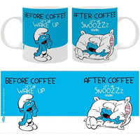 The Smurfs - Before & After Coffee Lazy Smurf Mug (Ceramic, 11 oz.) - ABYstyle- Image 4