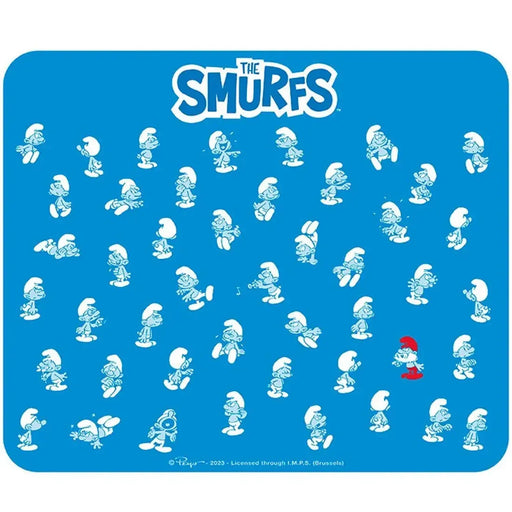 The Smurfs - Different Smurfs Mousepad (9.25"x7.75") - ABYstyle
