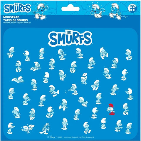 The Smurfs - Different Smurfs Mousepad (9.25