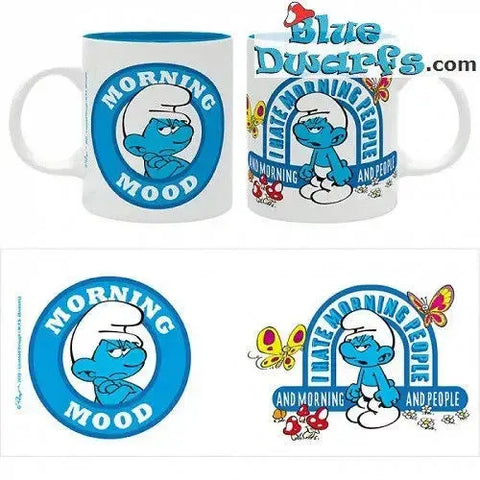 The Smurfs - Grouchy Smurf Mug (11 oz) - The Good Gift - Image 3