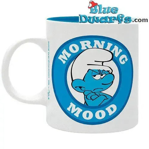 The Smurfs - Grouchy Smurf Mug (11 oz) - The Good Gift - Image 4