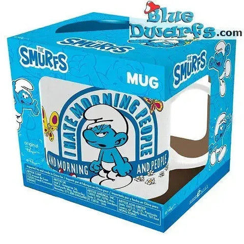 The Smurfs - Grouchy Smurf Mug (11 oz) - The Good Gift - Image 6