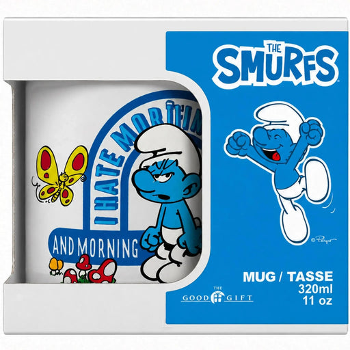 The Smurfs - Grouchy Smurf Mug (11 oz) - The Good Gift