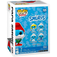 The Smurfs - Papa Smurf Figure - Funko - POP! Television Series (1525)- Image 3