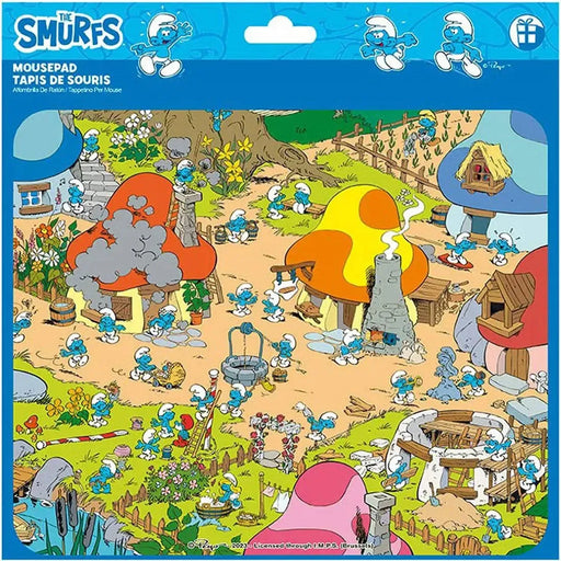 The Smurfs - Smurfland Mousepad (9.25"x7.75") - ABYstyle