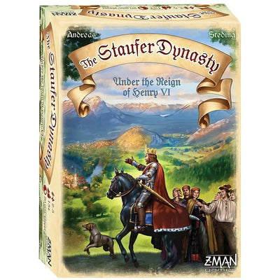 The Staufer Dynasty: Under the Reign of Henry VI - Strategy Civilization Board Game for Family, and Adults (2-5 Players, Ages 13+) - Z-Man Games