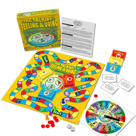 The Talking, Feeling and Doing - Competitive Psychology Board Game for Family, Adults, and Children (2-6 Players, Ages 4+) - Creative Therapeutics - Image 2