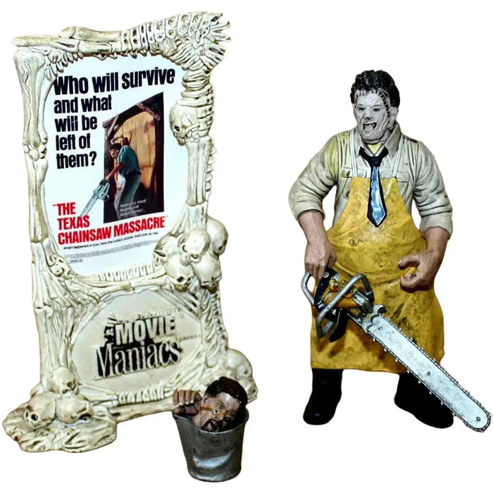 The Texas Chainsaw Massacre - Leatherface Action Figure (6") - Mcfarlane Toys - Movie Maniacs Series 1 (1998)