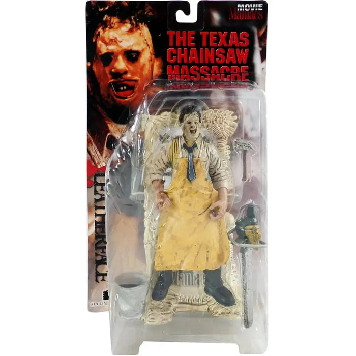 The Texas Chainsaw Massacre - Leatherface Action Figure (6") - Mcfarlane Toys - Movie Maniacs Series 1 (1998)