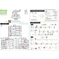 The Transformers: More than Meets the Eye - Bumblebee Figure Model Kit (Steel, Moderate Difficulty) - Fascinations - Metal Earth Series