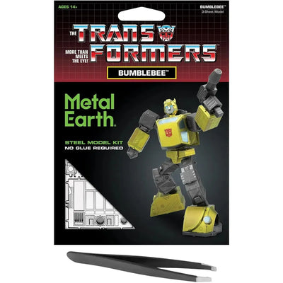 The Transformers: More than Meets the Eye - Bumblebee Figure Model Kit (Steel, Moderate Difficulty) - Fascinations - Metal Earth Series