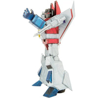 The Transformers: More than Meets the Eye - Starscream Figure Model Kit (Steel, Moderate Difficulty) - Fascinations - Metal Earth Series