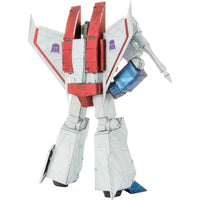 The Transformers: More than Meets the Eye - Starscream Figure Model Kit (Steel, Moderate Difficulty) - Fascinations - Metal Earth Series