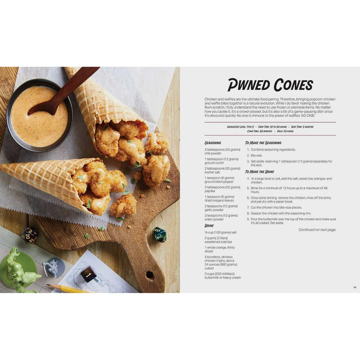 The Ultimate Gamers Cookbook | Cookbook | Hardcover