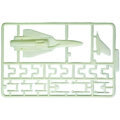 The United States Air Force - General Dynamics F-16XL Military Plane Model Kit (1:144 Scale, Plastic) - LEE - Jet FIghter Series (6)