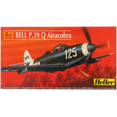 The United States & French Air Forces - Bell P-39Q Airacobra Military Plane Model Kit (1:72 Scale, Plastic) - Heller