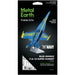 The United States Navy - Blue Angels F/A-18 Super Hornet Military Plane 3D Figure Model Kit (1:120 Scale, Steel, Moderate Difficulty) - Fascinations - Metal Earth Premium Series - (2023)