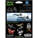 The United States Navy - Boeing F/A-18 Super Hornet Military Plane 3D Figure Model Kit (1:117 Scale, Steel, Hard Difficulty) - Fascinations - Metal Earth Series - (2023)