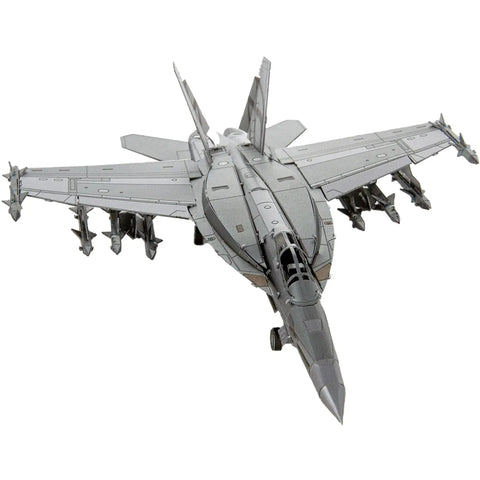 The United States Navy - Boeing F/A-18 Super Hornet Military Plane 3D Figure Model Kit (1:117 Scale, Steel, Hard Difficulty) - Fascinations - Metal Earth Series - (2023) - Image 6