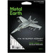The United States Navy - Boeing F/A-18 Super Hornet Military Plane 3D Figure Model Kit (1:117 Scale, Steel, Hard Difficulty) - Fascinations - Metal Earth Series - (2023)