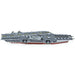 The United States Navy - USS Midway Aircraft Carrier Ship Figure Model Kit (1:1410 Scale, Steel, Challenging Difficulty) - Fascinations - Metal Earth Premium Series