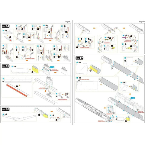 The United States Navy - USS Nautilus Nuclear Powered Submarine Ship Figure Model Kit (1:342 Scale, Steel, Challenging Difficulty) - Fascinations - Metal Earth Premium Series
