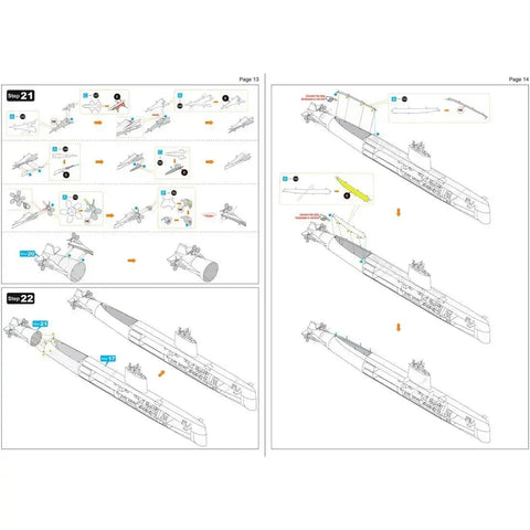 The United States Navy - USS Nautilus Nuclear Powered Submarine Ship Figure Model Kit (1:342 Scale, Steel, Challenging Difficulty) - Fascinations - Metal Earth Premium Series