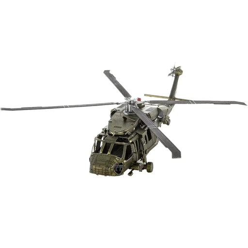 The United States - Sikorsky UH-60 Black Hawk Helicopter 3D Figure Model Kit (1:122 Scale, Steel, Easy Difficulty) - Fascinations - Metal Earth Series - (2024)