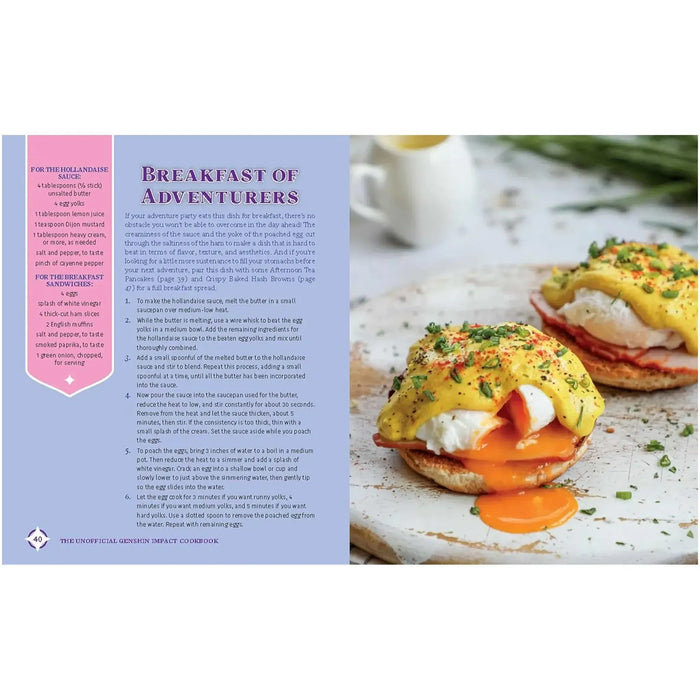 The Unofficial Genshin Impact Cookbook - 60 Adventurous Recipes Inspired by the Fan-Favorite Video Game - by Kierra Sondereker, Nevyana Dimitrova - Hardcover
