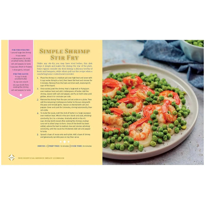 The Unofficial Genshin Impact Cookbook - 60 Adventurous Recipes Inspired by the Fan-Favorite Video Game - by Kierra Sondereker, Nevyana Dimitrova - Hardcover