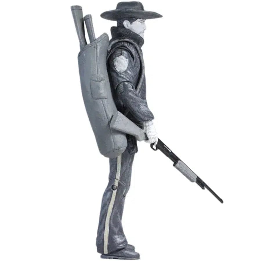 The Walking Dead (Comic) - Black And White Officer Rick Grimes Action Figure - McFarlane Toys - Series 1 (2011)