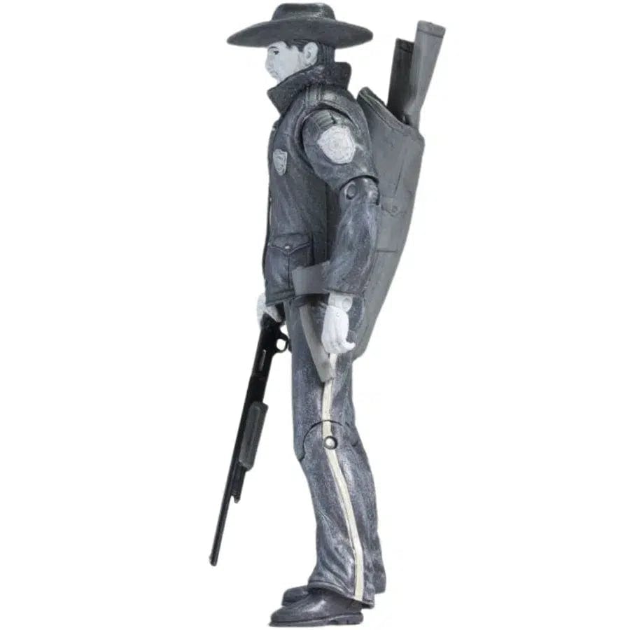 The Walking Dead (Comic) - Black And White Officer Rick Grimes Action Figure - McFarlane Toys - Series 1 (2011)