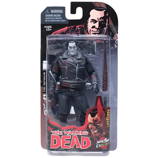 The Walking Dead (Comic) - Black & White Bloody Negan Action Figure (5") - McFarlane Toys - Skybound Exclusive (2013)