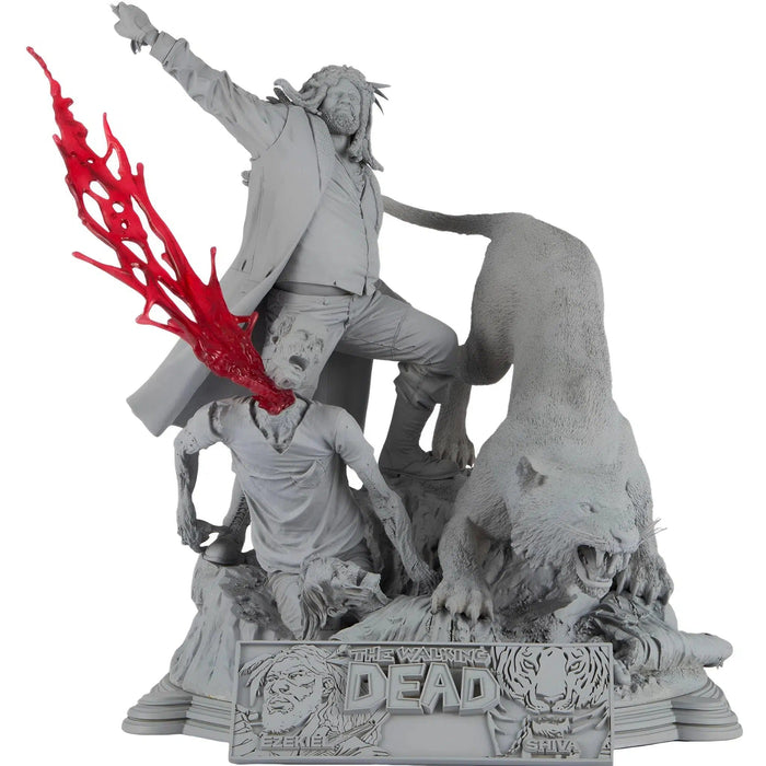 The Walking Dead (Comic) - Ezekiel and Shiva Resin Statue Figure - McFarlane Toys - Series (2018)