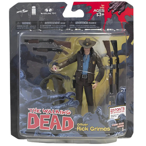 The Walking Dead (Comic) - Officer Rick Grimes Action Figure - McFarlane Toys - Series 1 (2011)