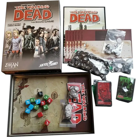 The Walking Dead (Comics): The Board Game - Strategy Horror Board Game for Adults (1-6 Players, Ages 13+) - Z-Man Games