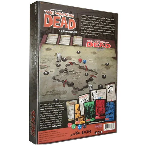 The Walking Dead (Comics): The Board Game - Strategy Horror Board Game for Adults (1-6 Players, Ages 13+) - Z-Man Games