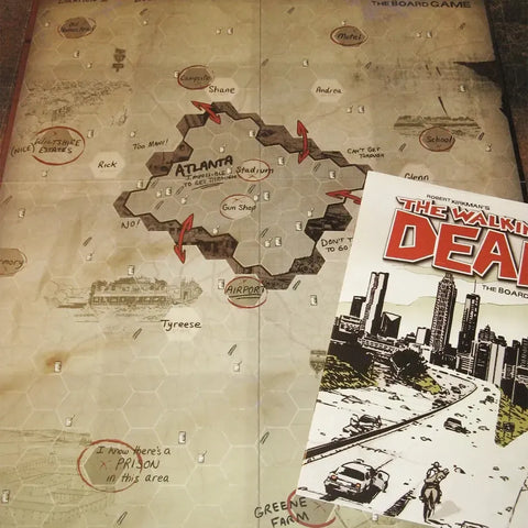 The Walking Dead (Comics): The Board Game - Strategy Horror Board Game for Adults (1-6 Players, Ages 13+) - Z-Man Games