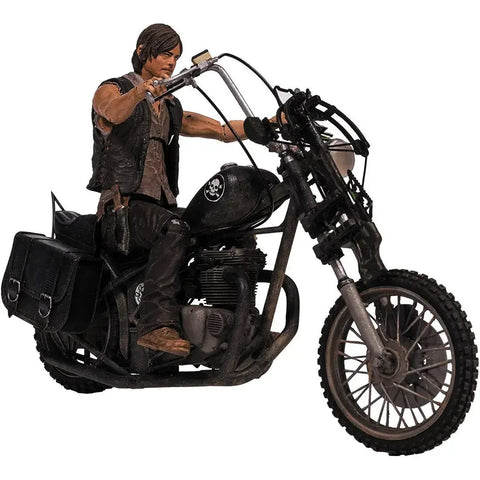 The Walking Dead - Daryl Dixon with Chopper Motorcycle Action Figure Set (5
