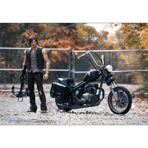 The Walking Dead - Daryl Dixon with Chopper Motorcycle Action Figure Set (5