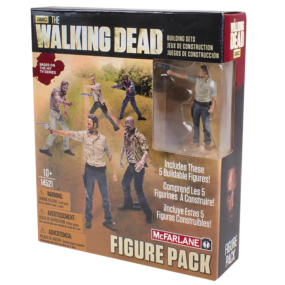 The Walking Dead Figure Pack Construction Set McFarlane Toys