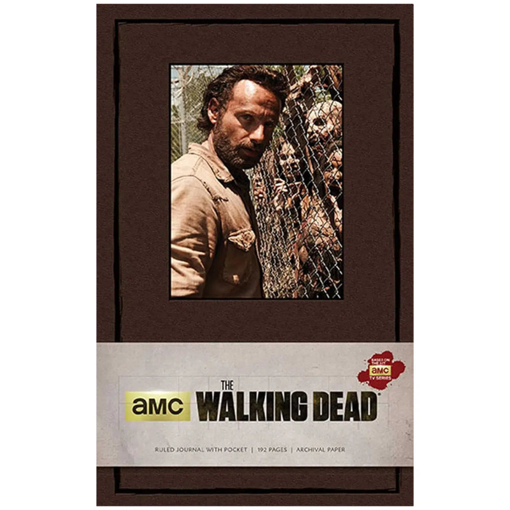 The Walking Dead - Rick Grimes Ruled Journal With Pocket - Insights