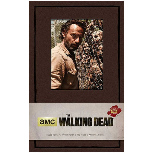 The Walking Dead - Rick Grimes Ruled Notebook With Pocket - Insight Editions