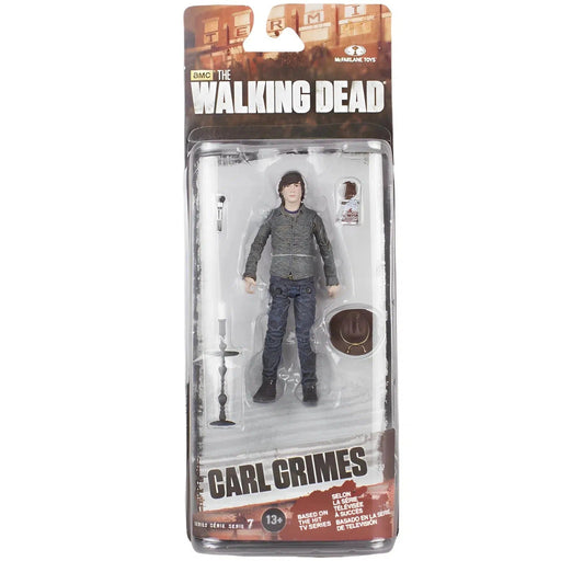The Walking Dead (TV) - Carl Grimes Action Figure (4.25") - McFarlane Toys - Series 7 (2015)