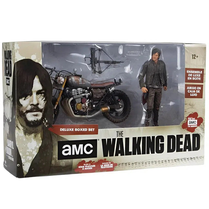 The Walking Dead (TV) - Daryl With Custom Bike Deluxe Box Action Figure - McFarlane Toys - Series (2016)