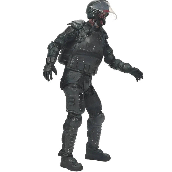 The Walking Dead (TV) - Gas Mask Riot Gear Zombie Action Figure (5") - McFarlane Toys - Series 4 (2013)