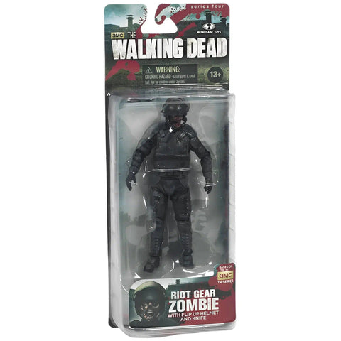 The Walking Dead (TV) - Gas Mask Riot Gear Zombie Action Figure (5