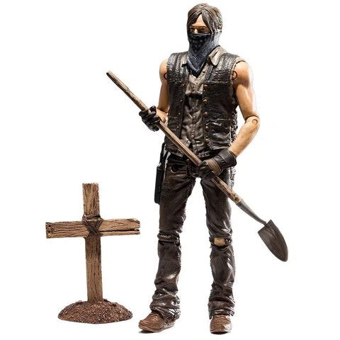 The Walking Dead (TV) - Grave Digger Daryl Dixon Action Figure (5